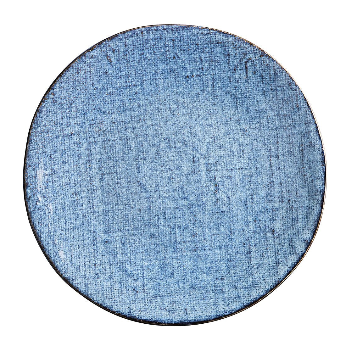 Olympia Denim Blue Coupe Plates 285mm (4 Pack) - FU222