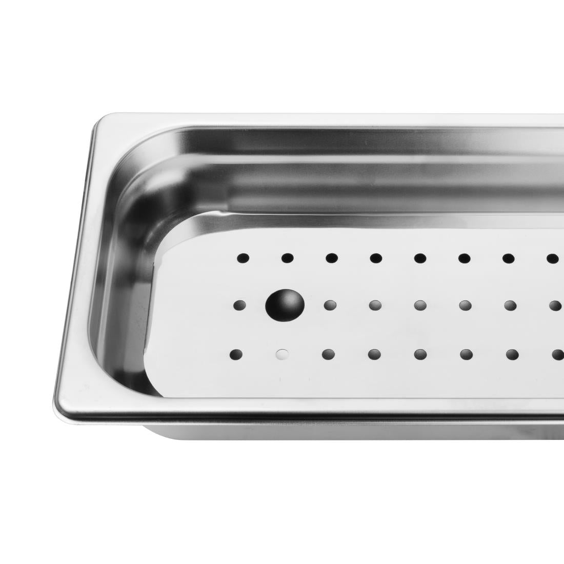 Vogue St/St GN Drainer Tray for GN 1/4 - FU269