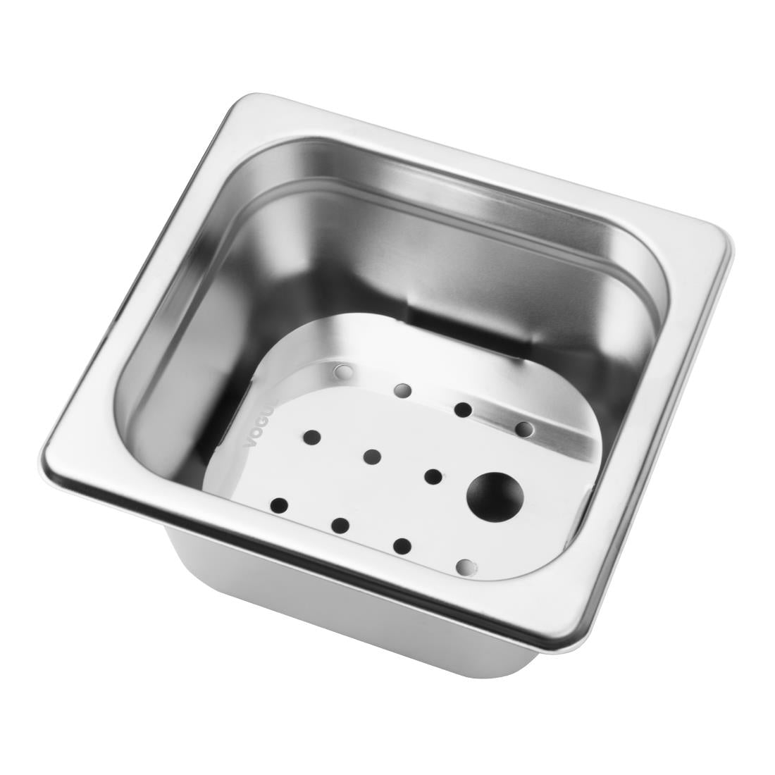 Vogue St/St GN Drainer Tray for GN 1/6 - FU270