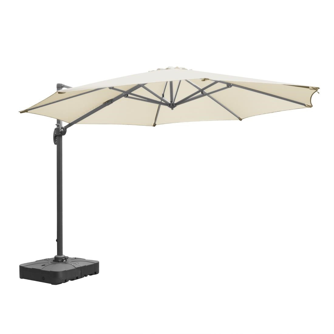 Bolero Heavy Duty Water Fill Parasol Base - 100kg (filled) - FU509
