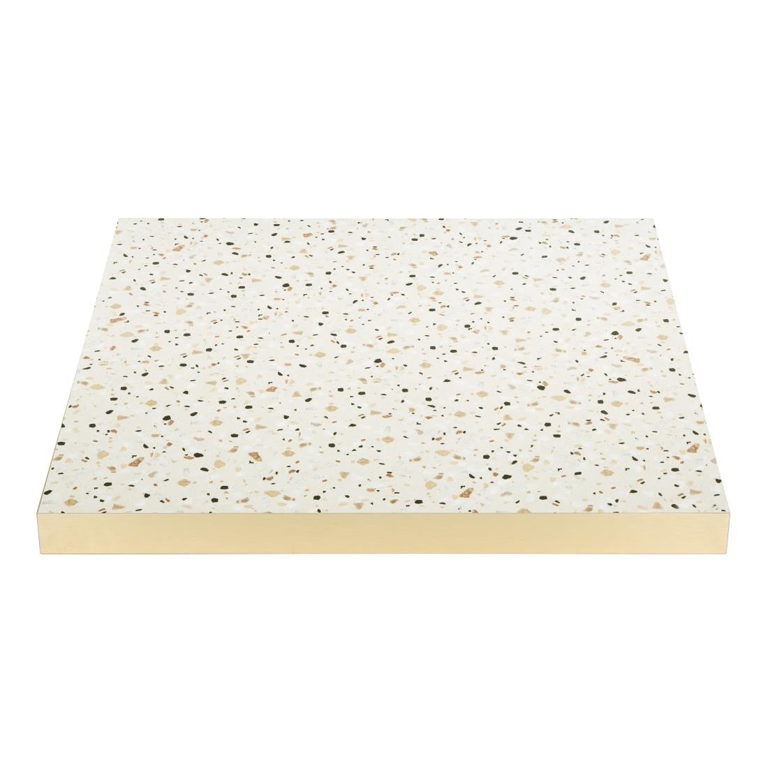 Bolero Terrazzo Style Square Table Top 700x700mm - FU519
