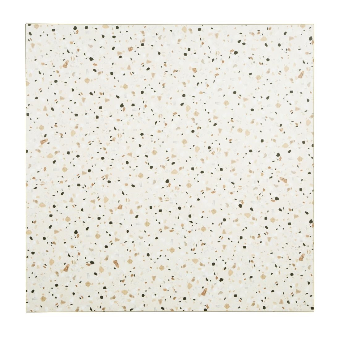 Bolero Terrazzo Style Square Table Top 700x700mm - FU519
