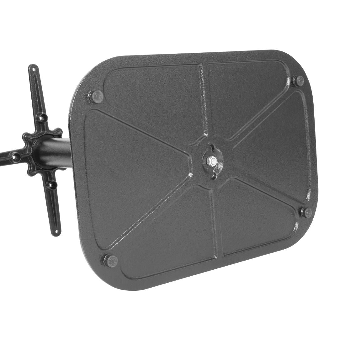 Bolero Black Cast Iron Table Base 720x420x600mm - FU548