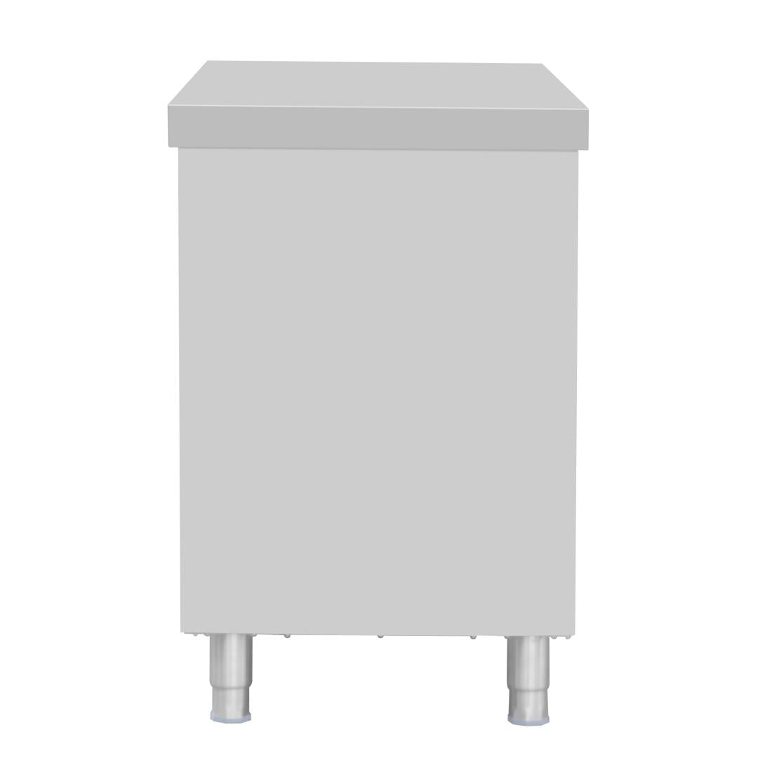 Vogue Standing Floor Cupboard Stainless Steel - 900x1500x600mm - FU586