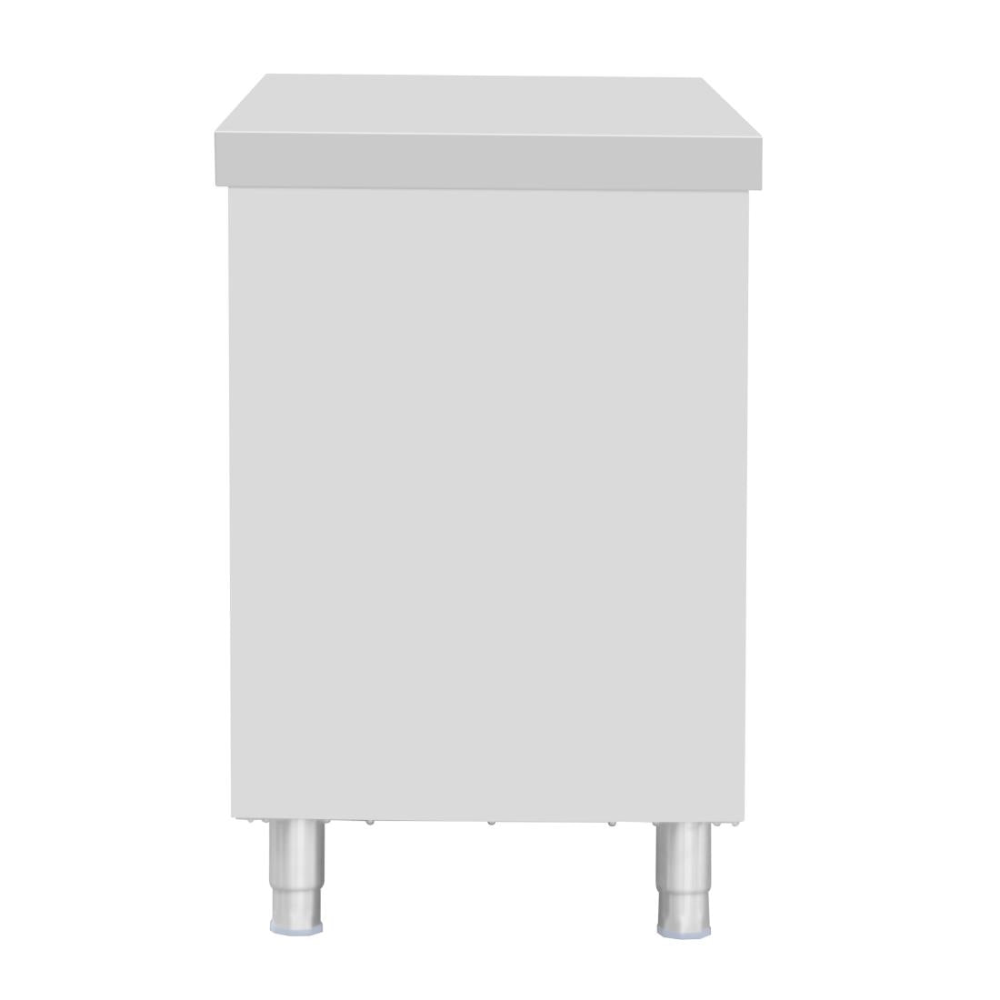 Vogue Standing Floor Cupboard Stainless Steel - 900x1800x600mm - FU587