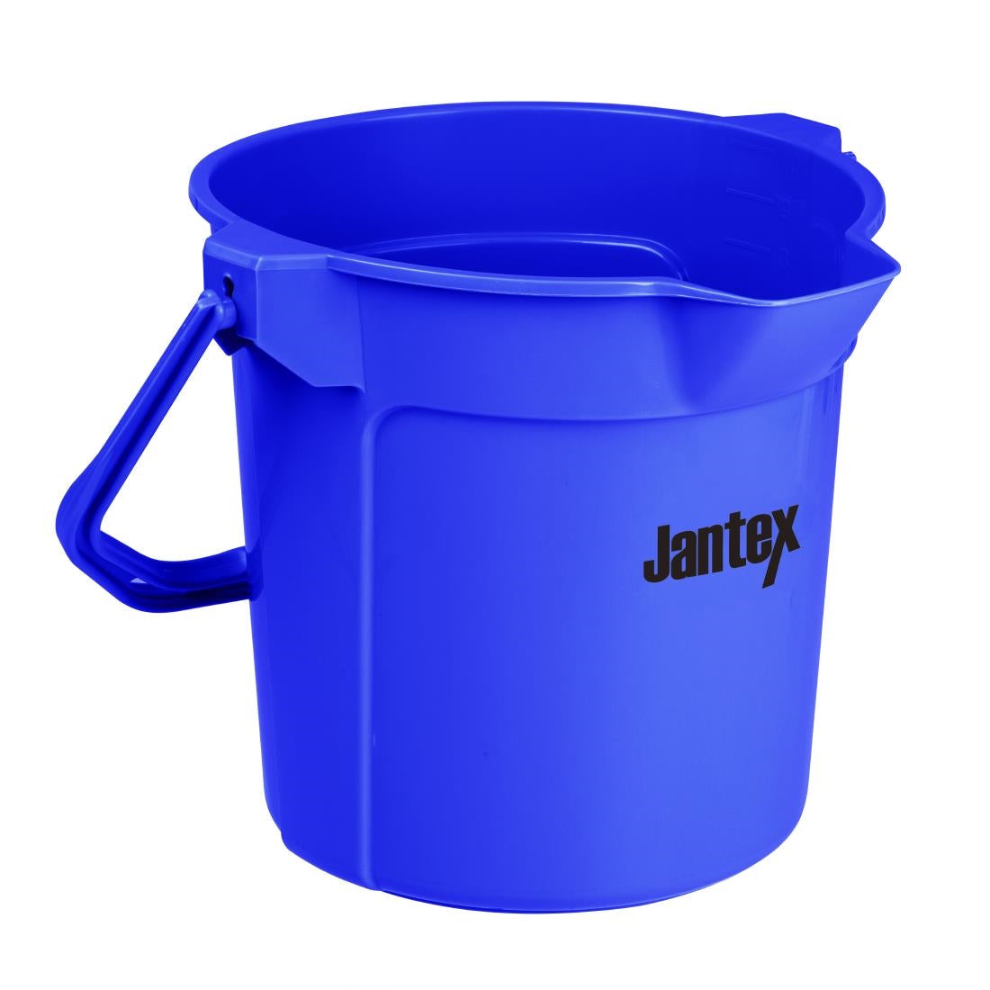 Jantex Blue Graduated Bucket with Pouring Lip 10ltr - FU835