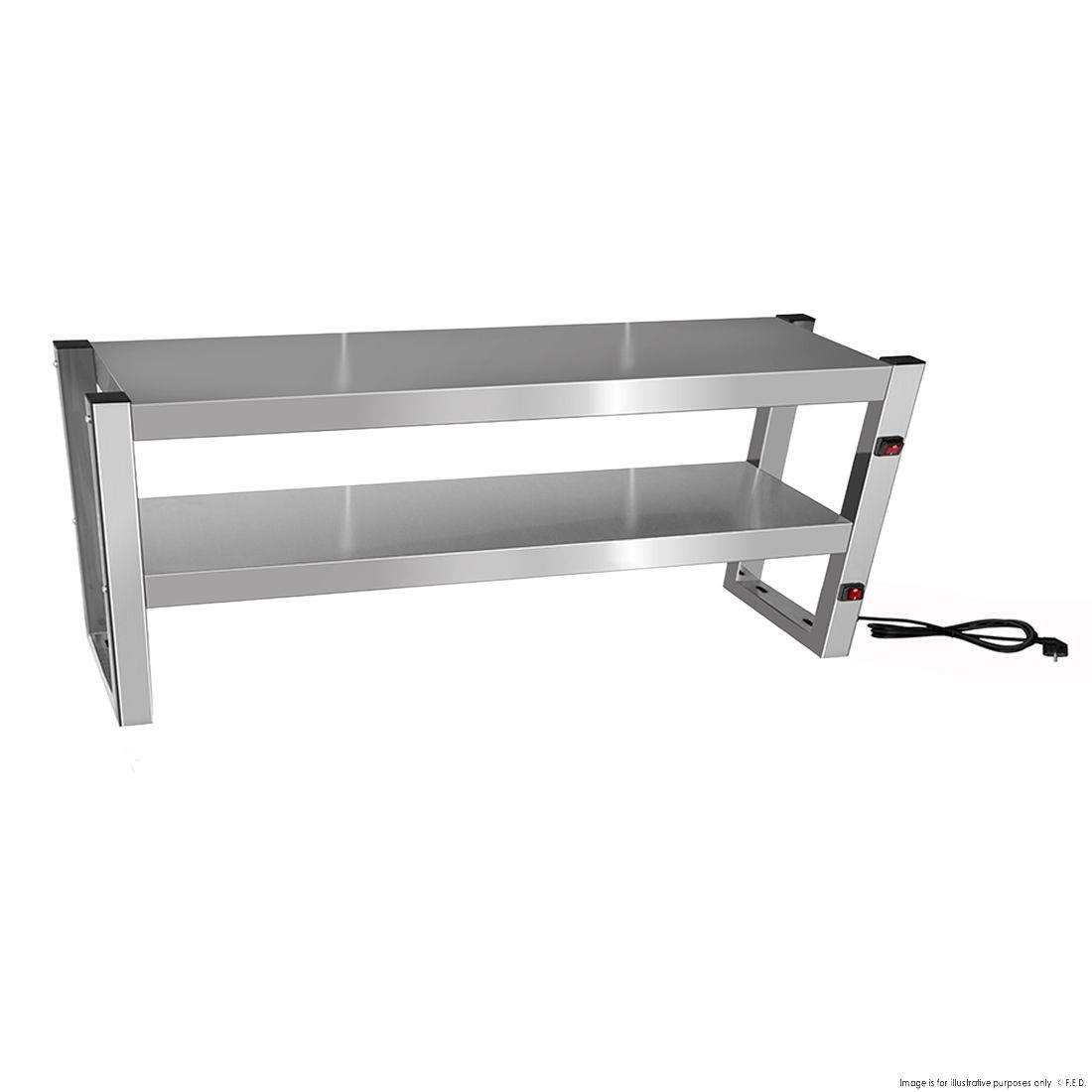 Benchstar Commercial Food Warmer with 10 Lamps - FW10L-182