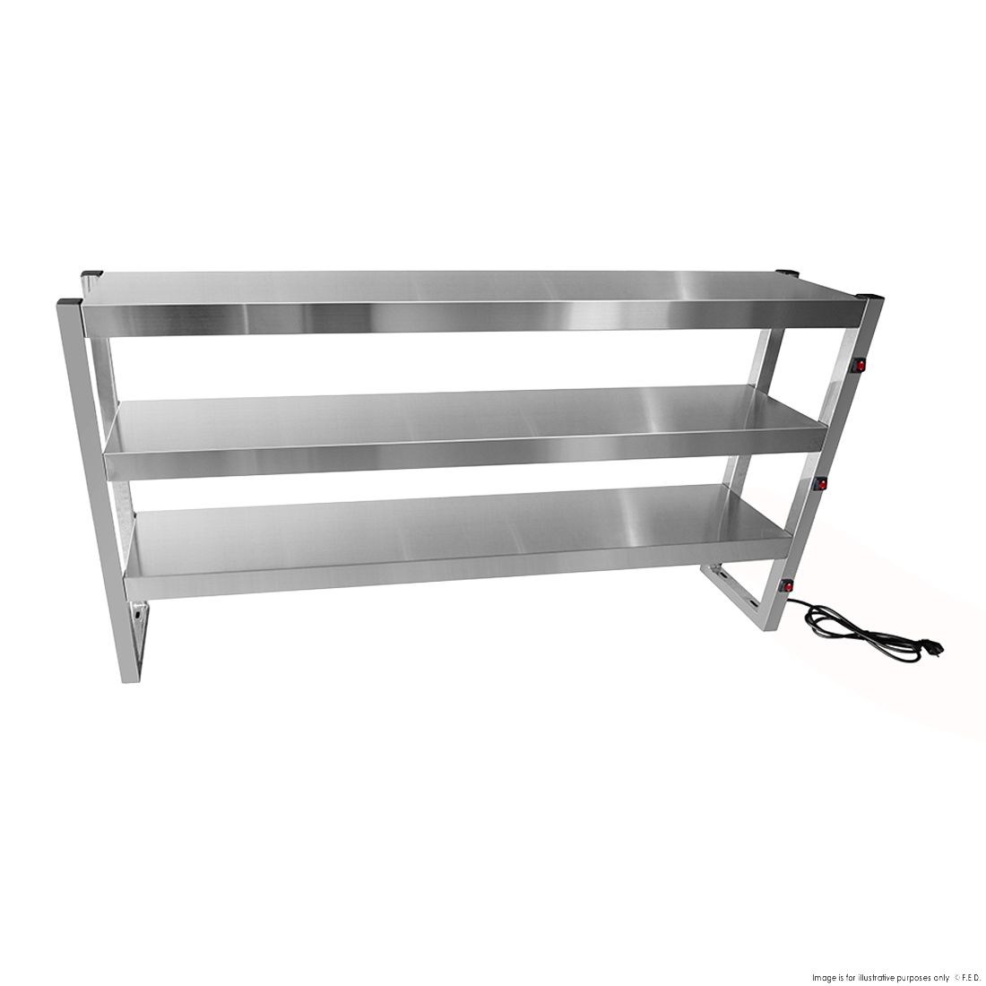 Benchstar Commercial Food Warmer with 15 Lamps - FW15L-183