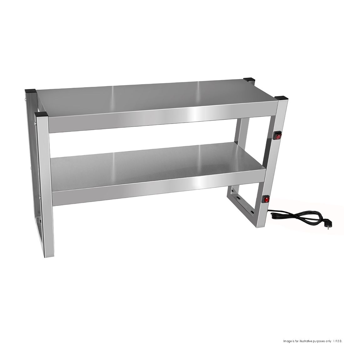 Benchstar Commercial Food Warmer with 6 Lamps - FW6L-122