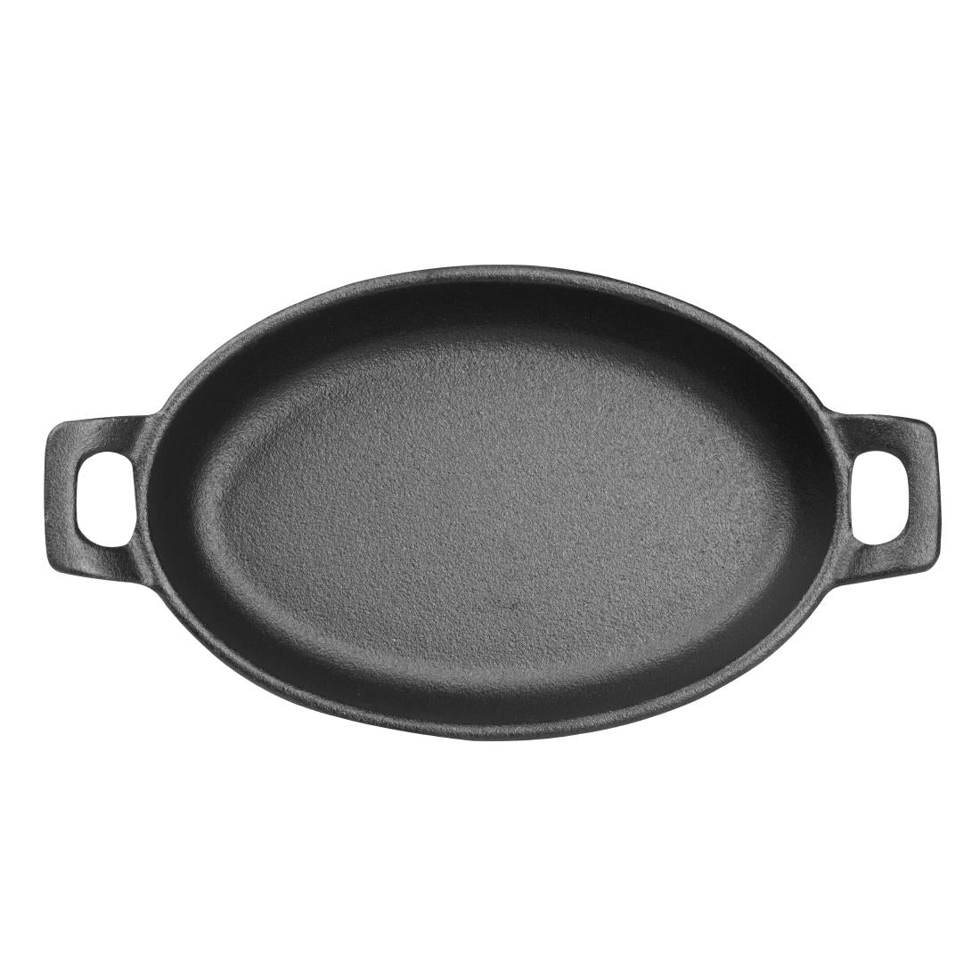 Olympia Cast Iron Oval Eared Dish 180x120mm - FW818