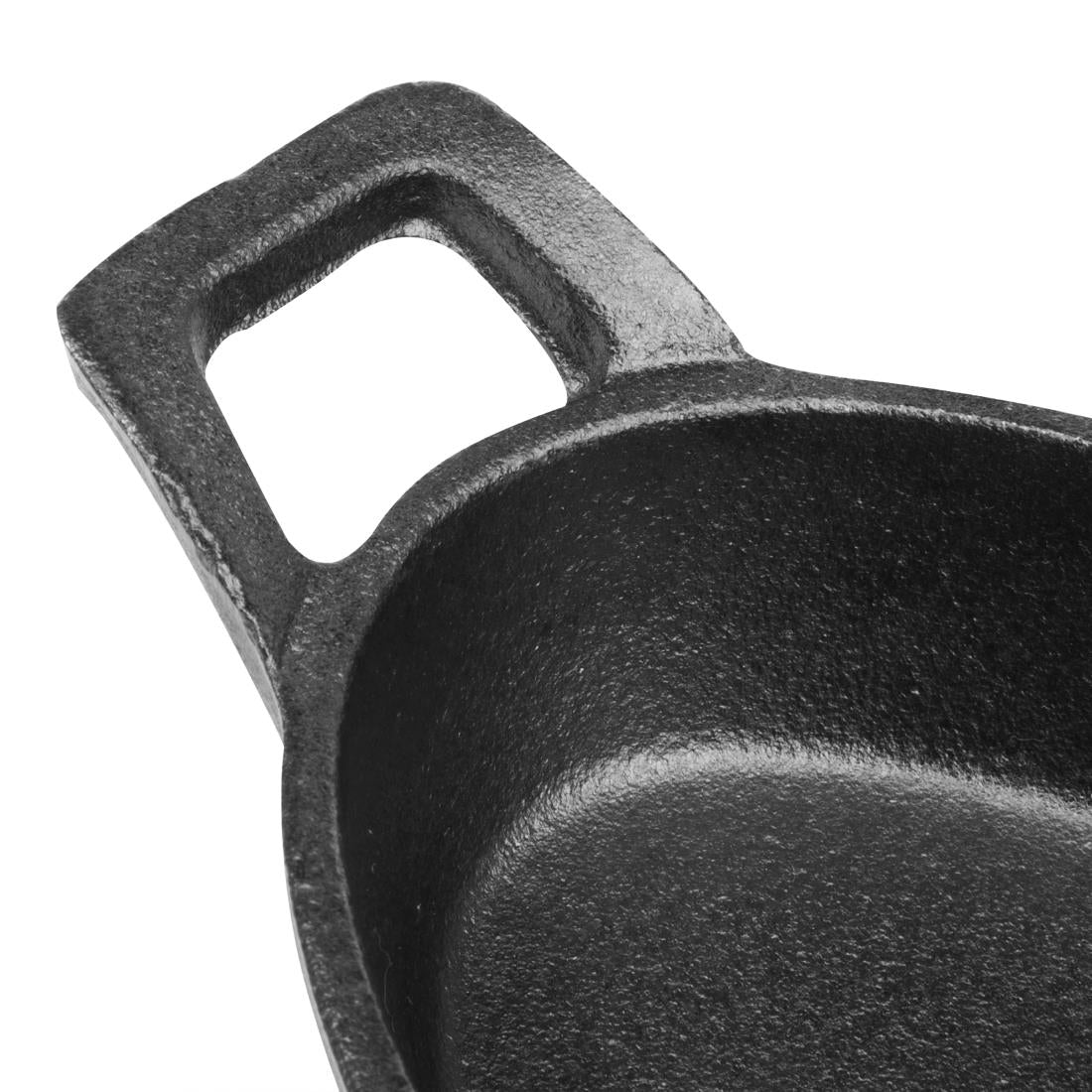 Olympia Cast Iron Oval Eared Dish 150x100mm - FW819