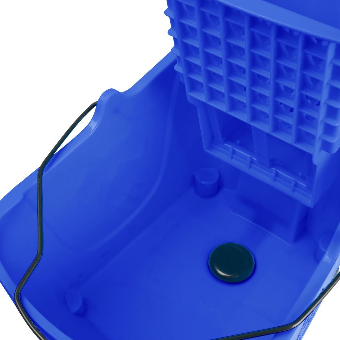 Jantex 30ltr Mop Bucket with Foot Pedal release - Blue - FW869