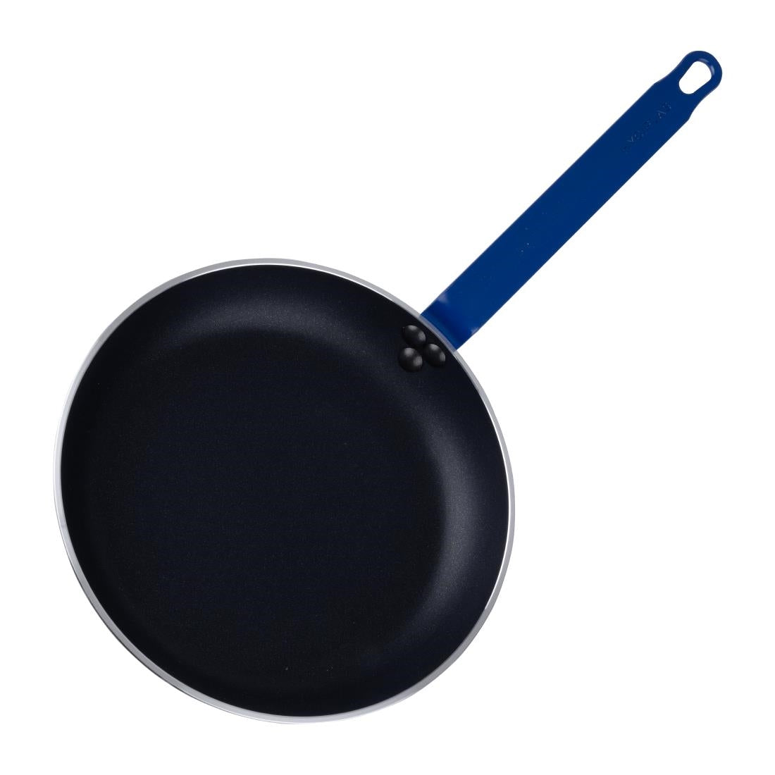 Hygiplas Aluminium Teflon Platinum Plus Frying Pan with Blue Handle 280mm - HT972