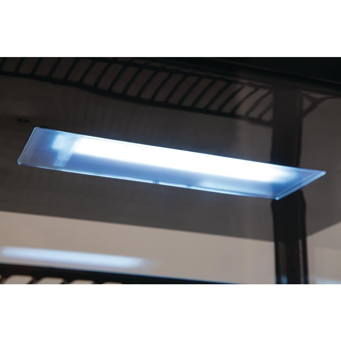 Polar C-Series Energy Efficient Display Fridge Black - 68Ltr - CX577-A