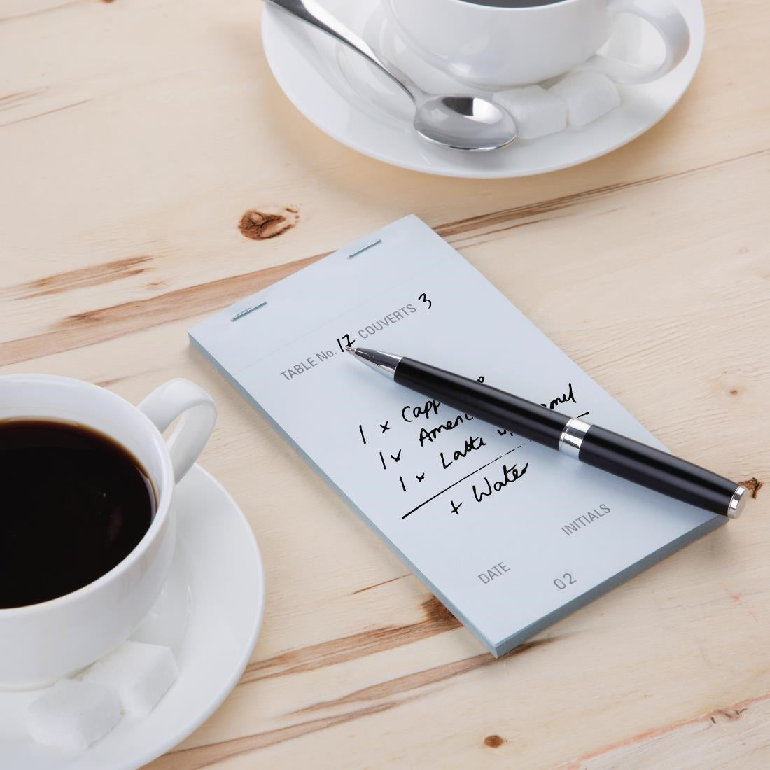 Olympia Recyclable Carbonless Waiter Pad Duplicate Large (Pack of 50) - G523