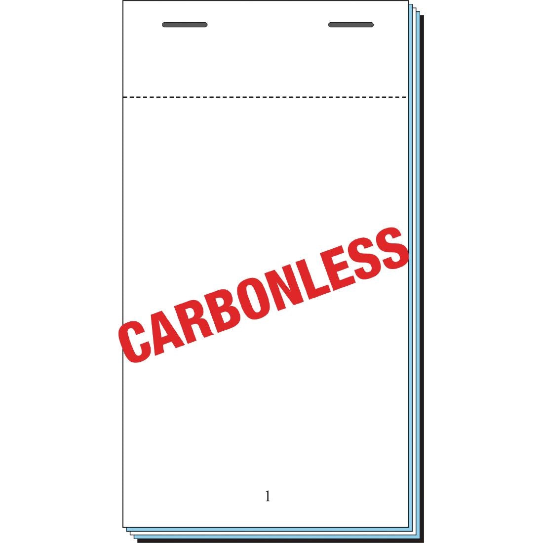 Olympia Recyclable Carbonless Waiter Pad Duplicate Small (Pack of 50) - G524