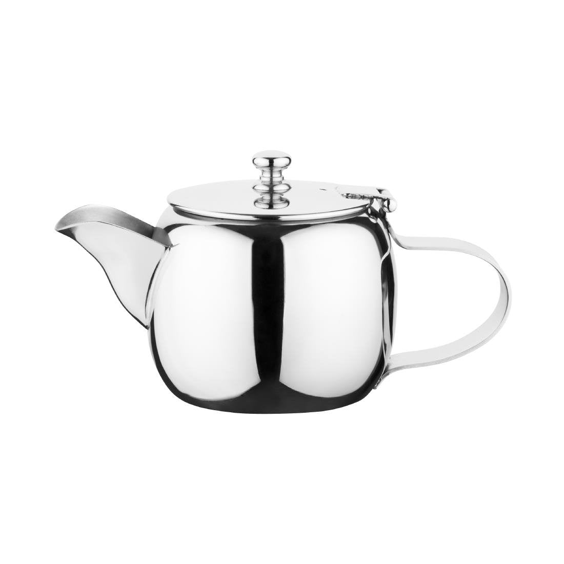 Olympia Non-Drip Tea Pot Stainless Steel 380ml - GC949