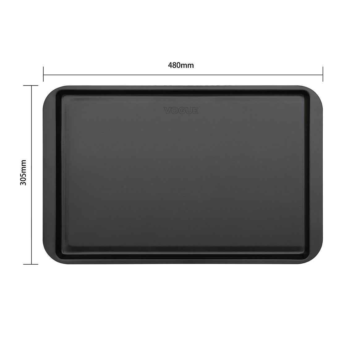 Vogue Non-Stick Baking Tray Large - GD016