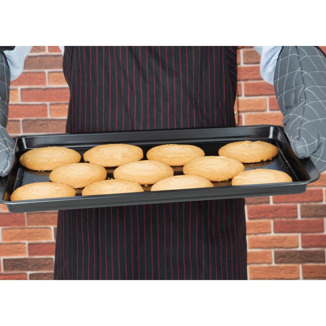 Vogue Non-Stick Baking Tray Large - GD016