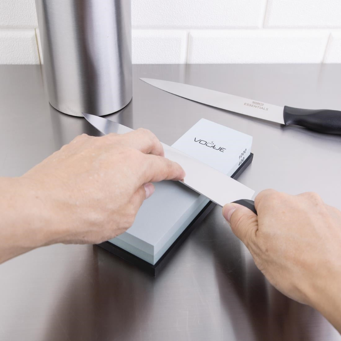 Vogue Dual Grit Whetstone 400 1000 - GD036