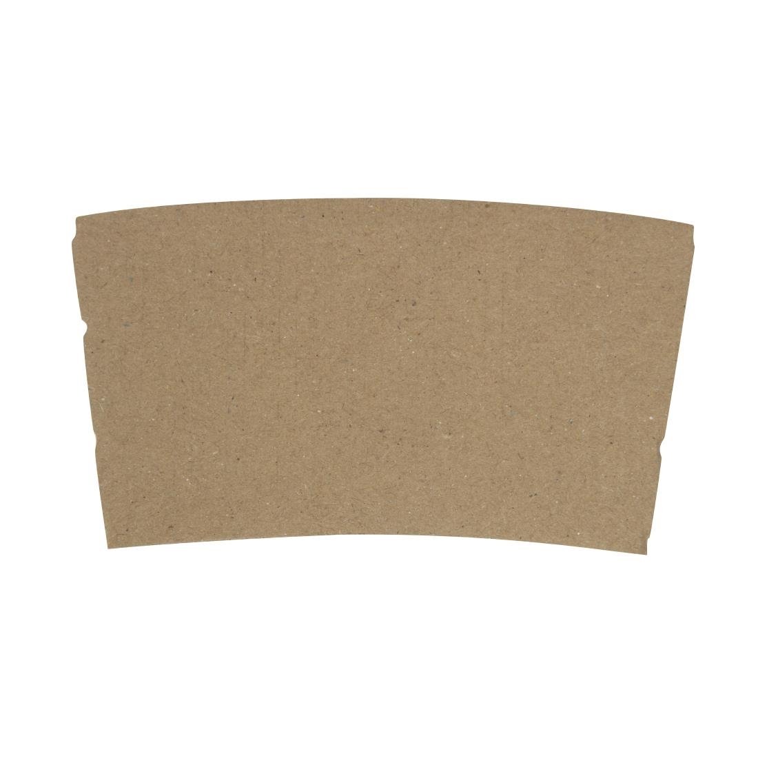 Fiesta Recyclable Corrugated Cup Sleeves for 350ml/455ml Cups (Pack of 1000) - GD329