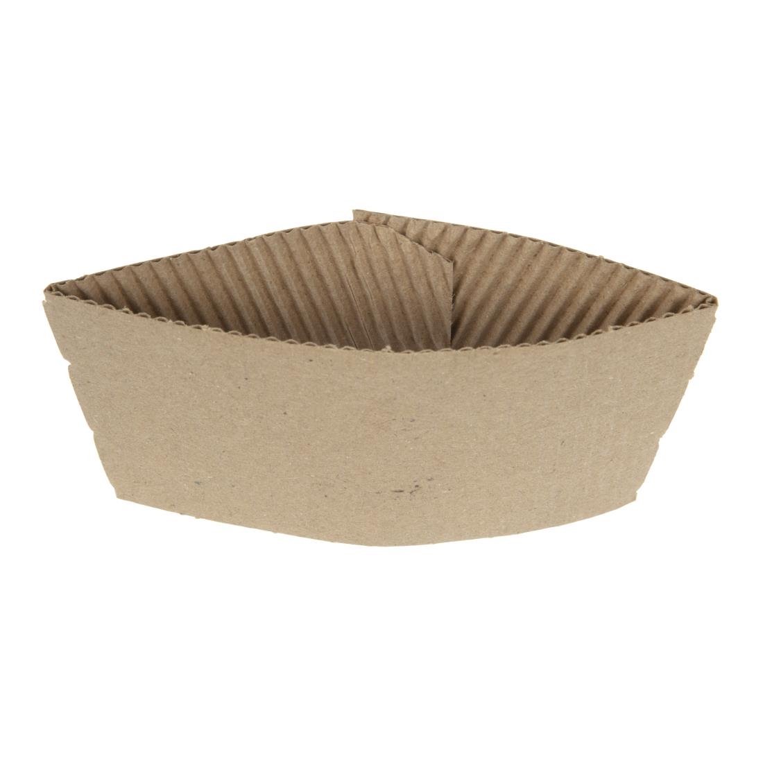 Fiesta Recyclable Corrugated Cup Sleeves for 350ml/455ml Cups (Pack of 1000) - GD329