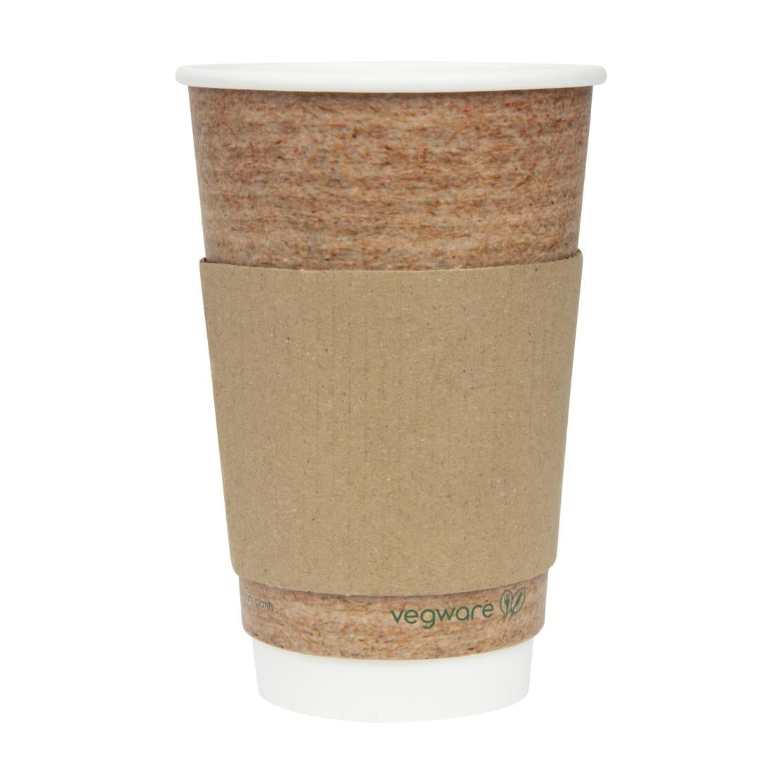 Fiesta Recyclable Corrugated Cup Sleeves for 350ml/455ml Cups (Pack of 1000) - GD329