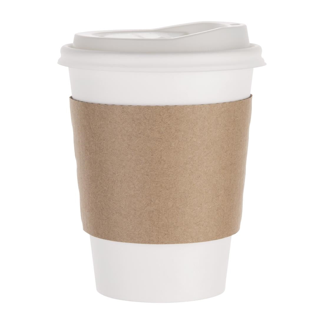 Fiesta Recyclable Corrugated Cup Sleeves for 350ml/455ml Cups (Pack of 1000) - GD329