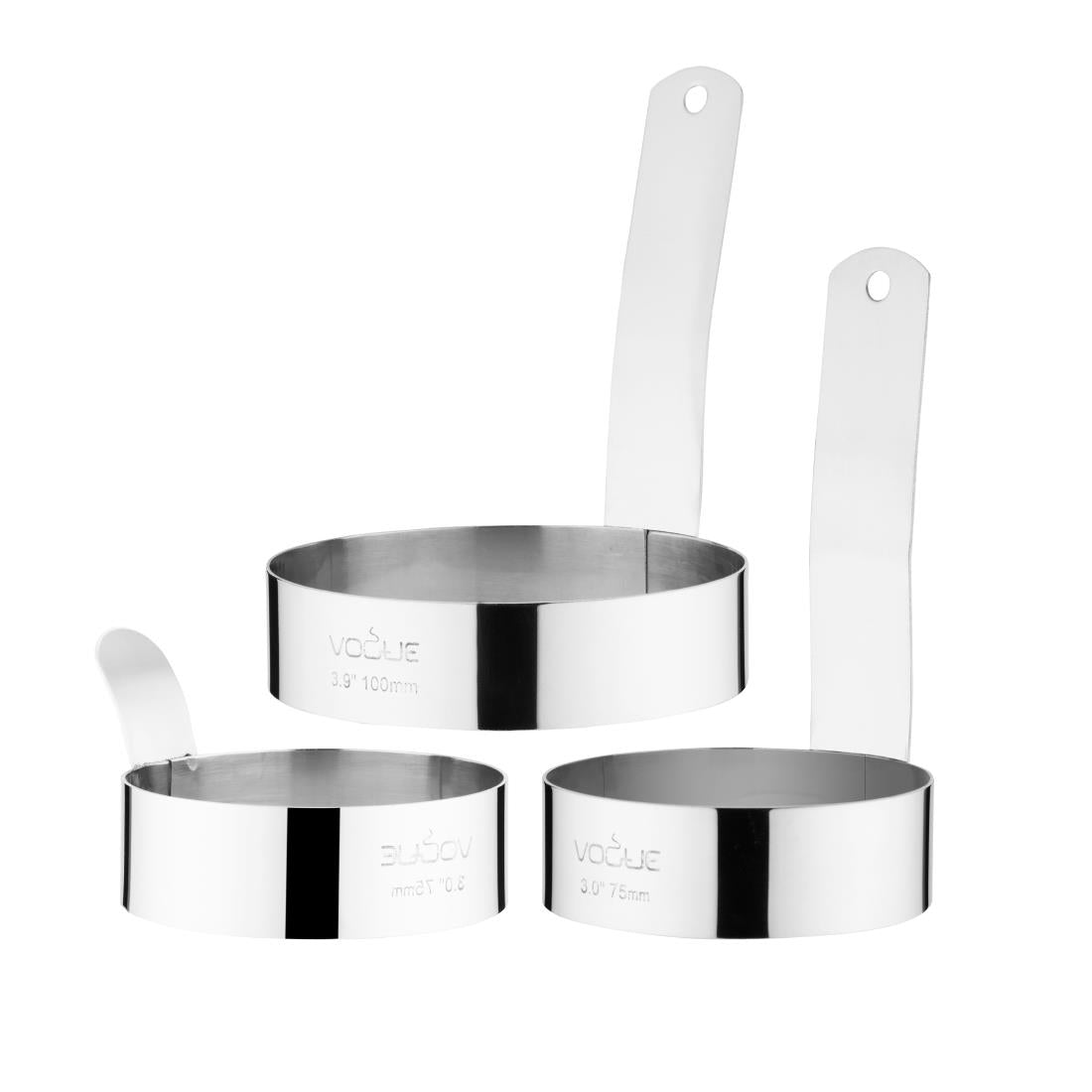 Vogue Long Handled Egg Ring 100mm - GD696