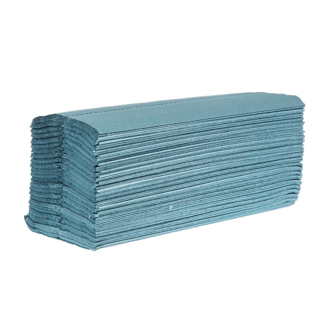 Jantex C Fold Hand Towels Blue 1-Ply (Pack of 12) - GD832