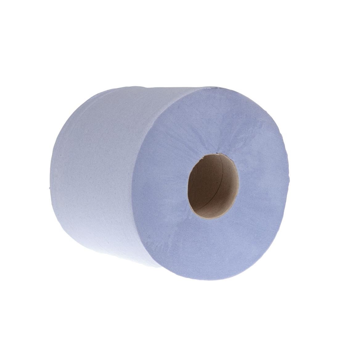 Jantex Blue Centrefeed Rolls 1-Ply (Pack of 6) - GD833