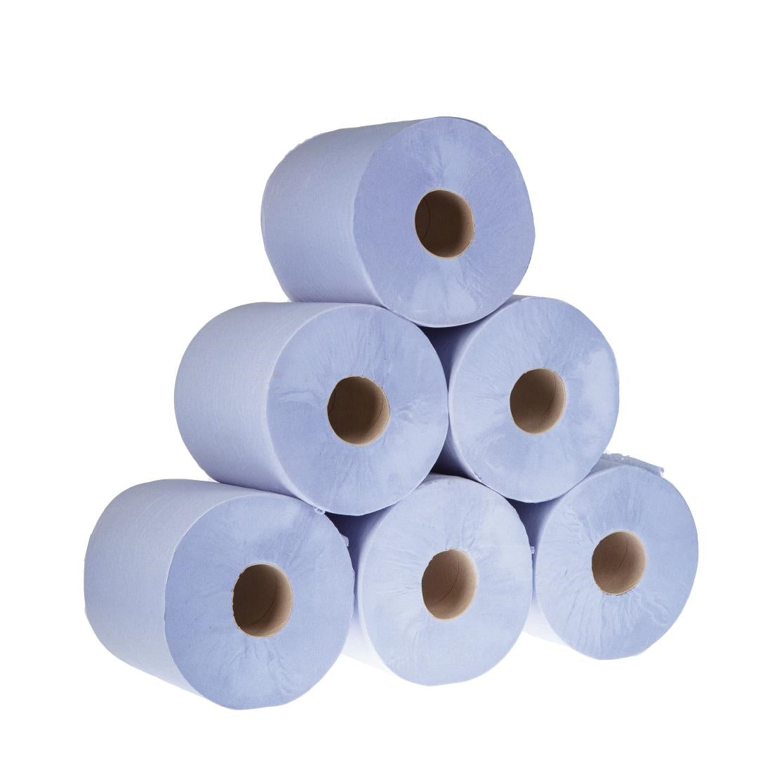 Jantex Blue Centrefeed Rolls 1-Ply (Pack of 6) - GD833
