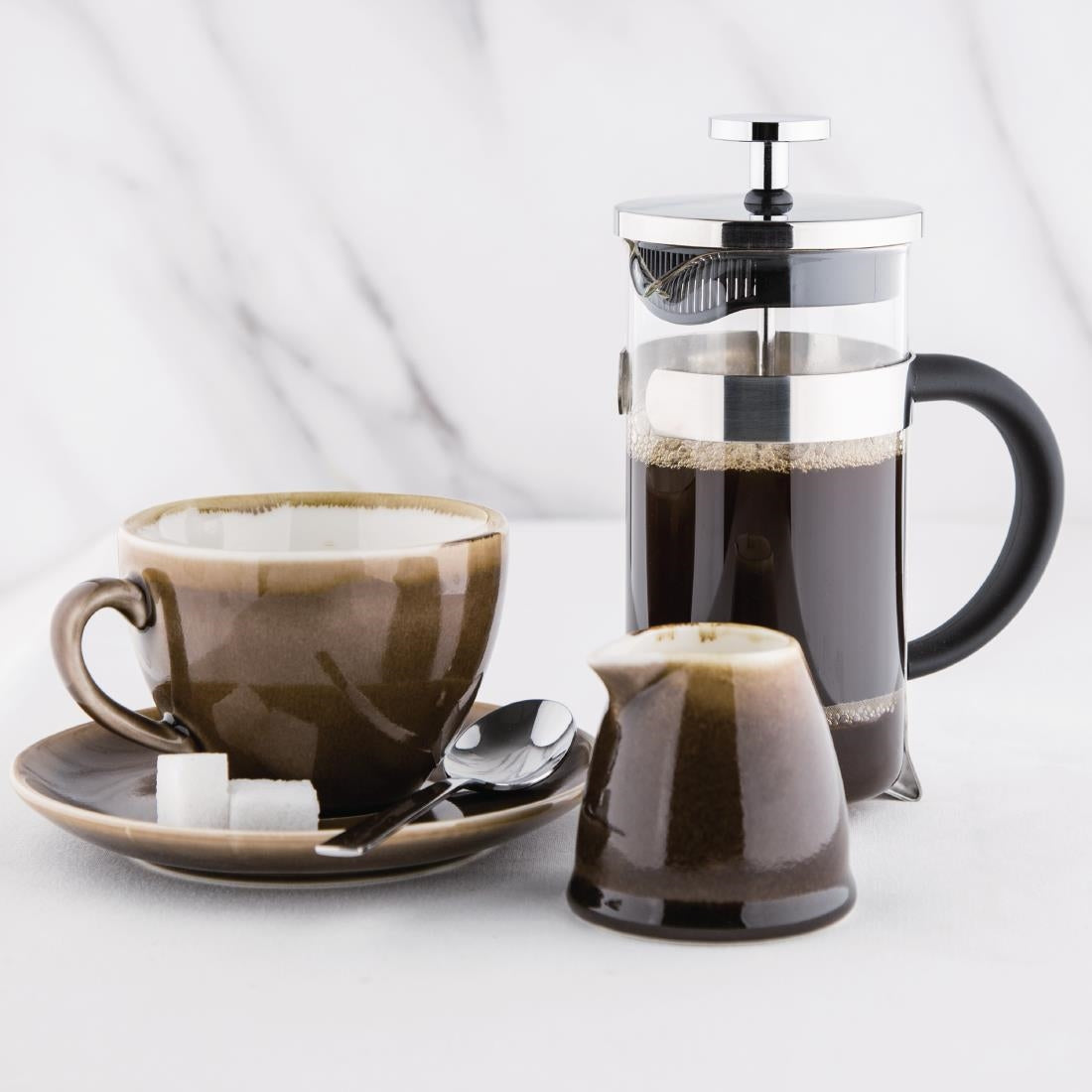 Olympia Contemporary Glass Coffee Plunger 3 Cup - GF230