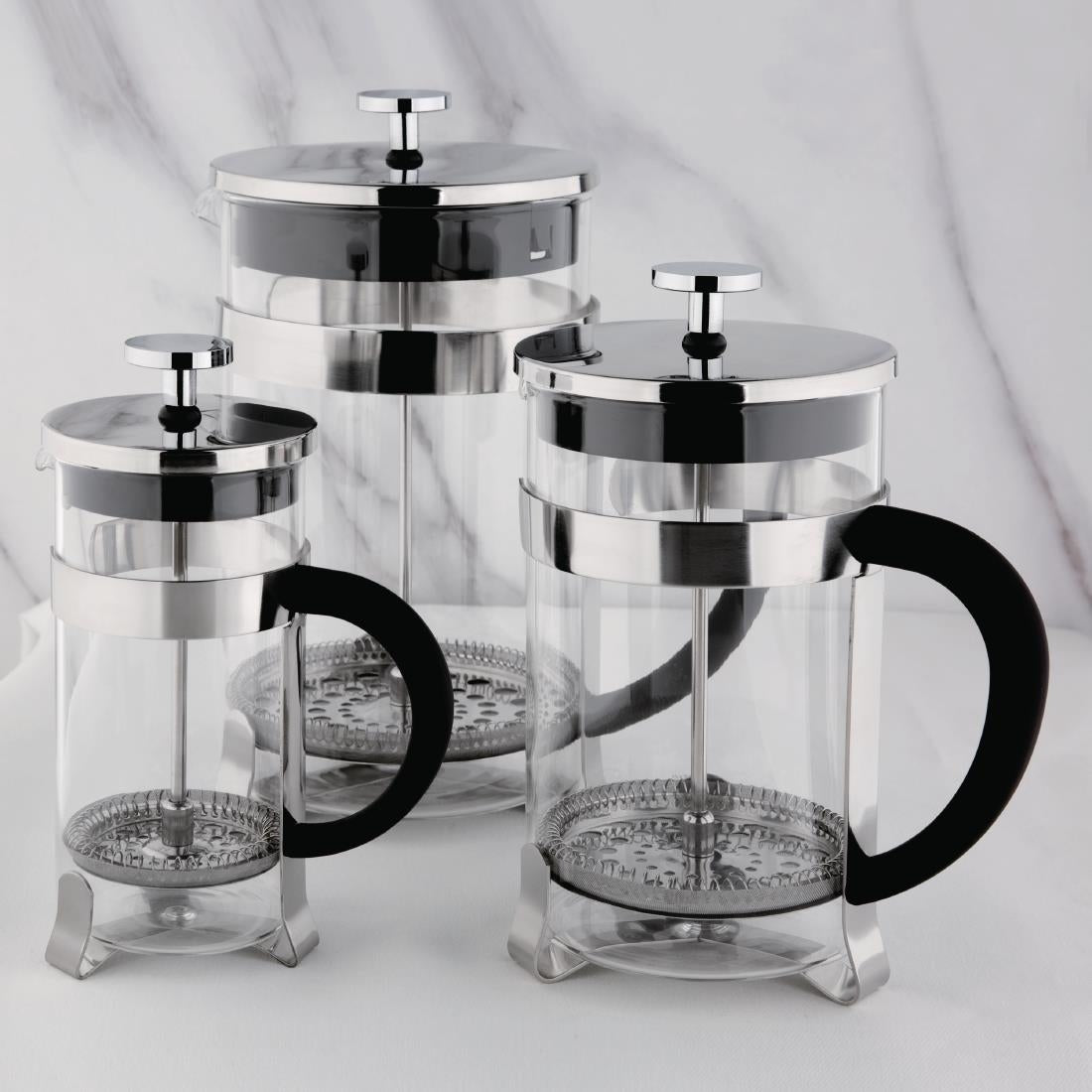 Olympia Contemporary Glass Coffee Plunger 12 Cup - GF233