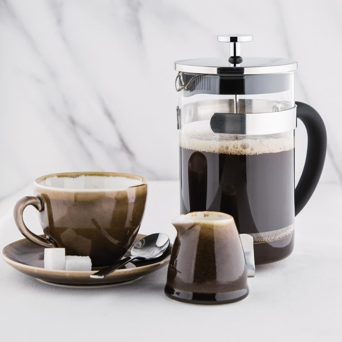 Olympia Contemporary Glass Coffee Plunger 6 Cup - GF231