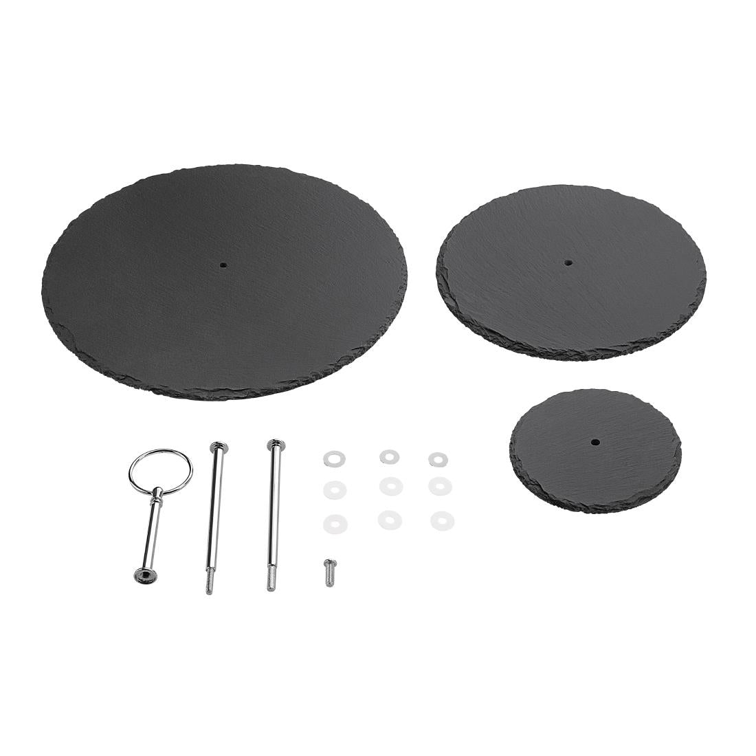 Olympia 3 Tier Slate High Tea Stand - GF991