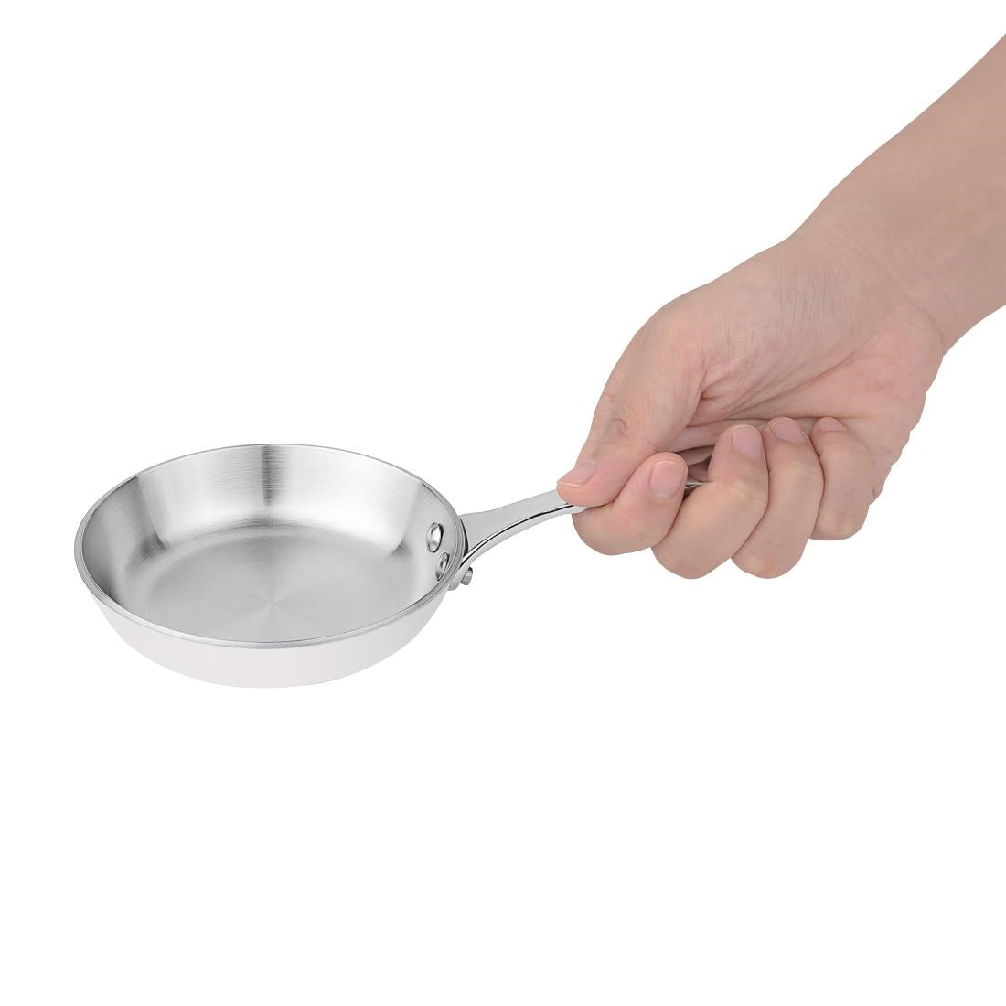 Vogue Tri Wall Mini Induction Frying Pan 100mm - GG027