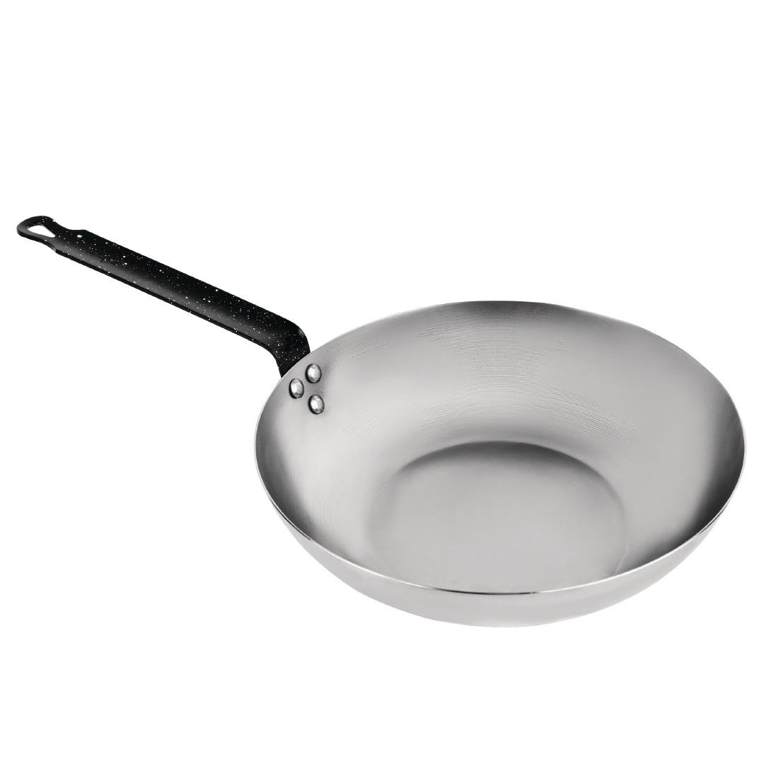 Vogue Carbon Steel Wok 280mm - GG722