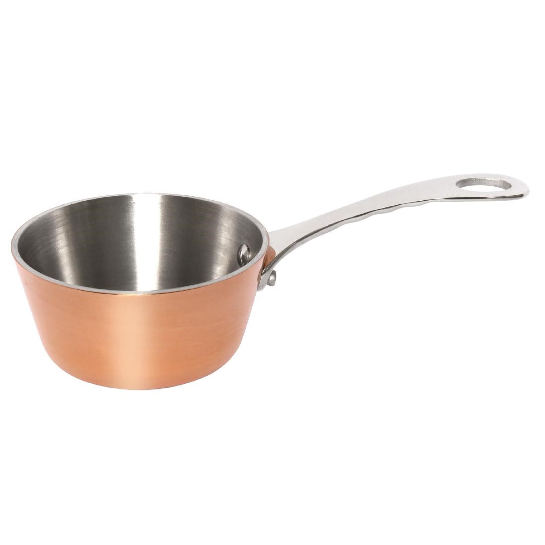 Vogue Mini Copper Tri Wall Saute Pan 85mm - GG761