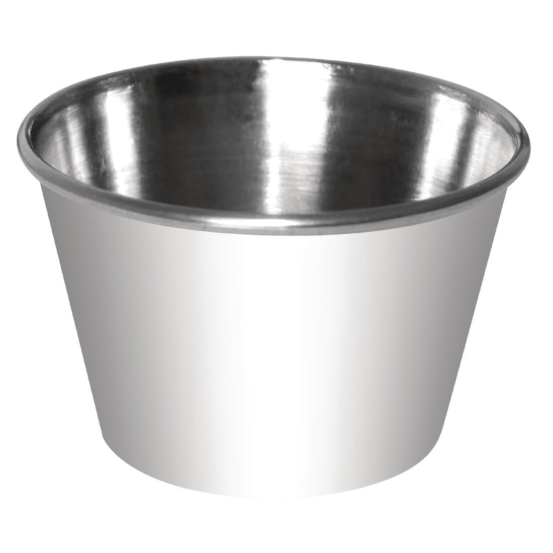 Olympia Stainless Steel Sauce Cups 115ml (12 Pack) - GG879