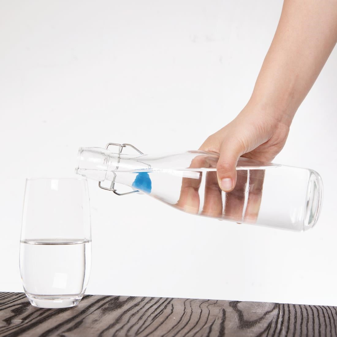 Olympia Glass Water Bottles 0.5Ltr (Pack of 6) - GG929