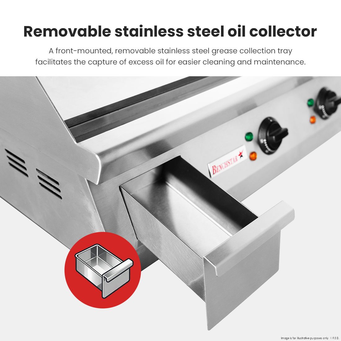 Benchstar~electric Griddle GH-610E