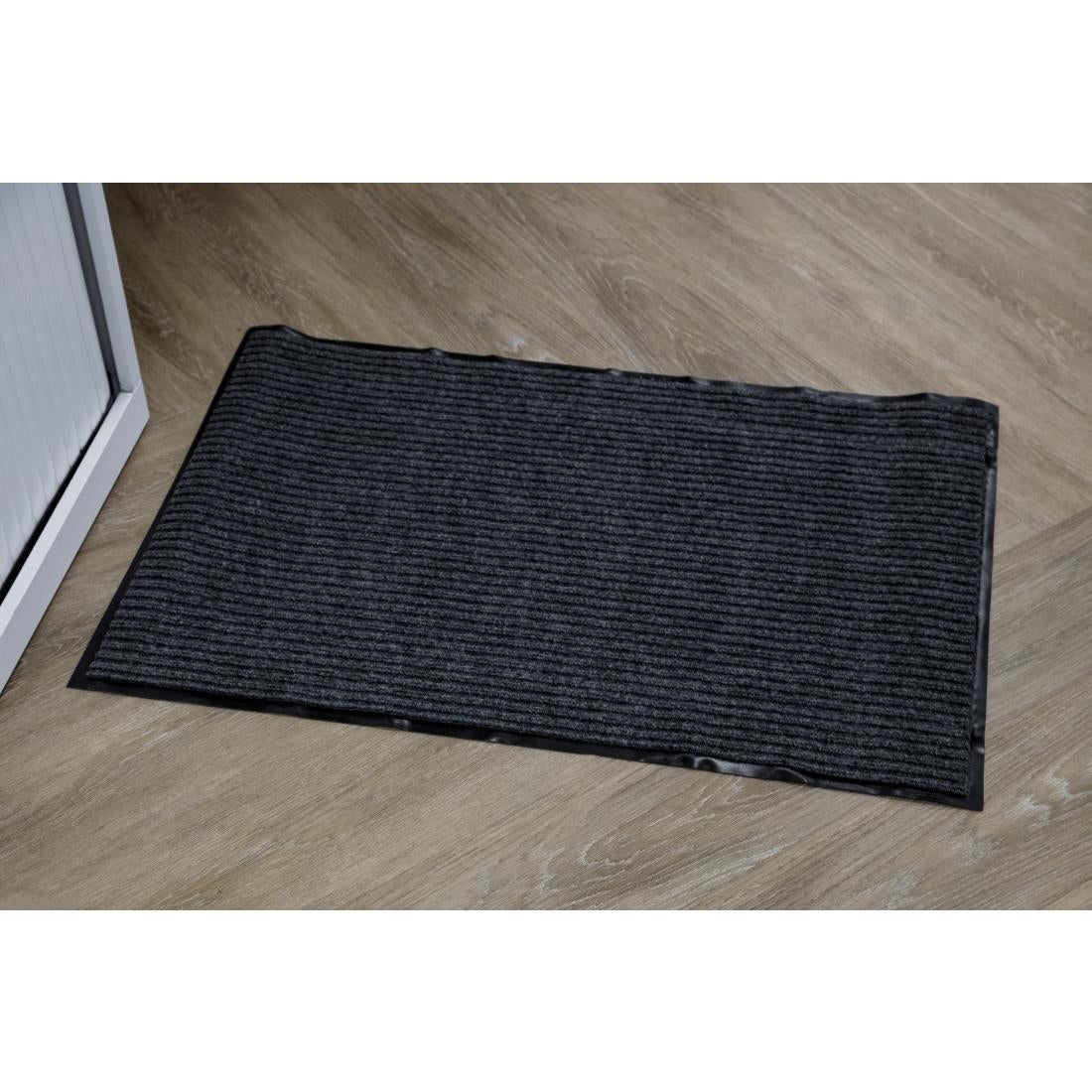 Jantex Entrance Mat Steel Colour - 900 x 600mm - GH058