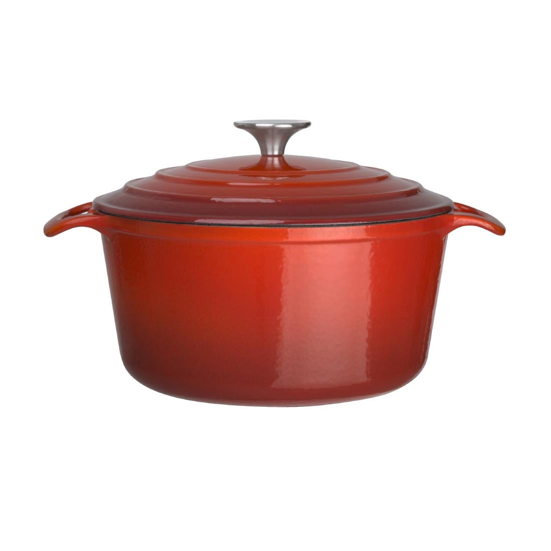 Vogue Red Round Casserole Dish 3.2Ltr - GH304