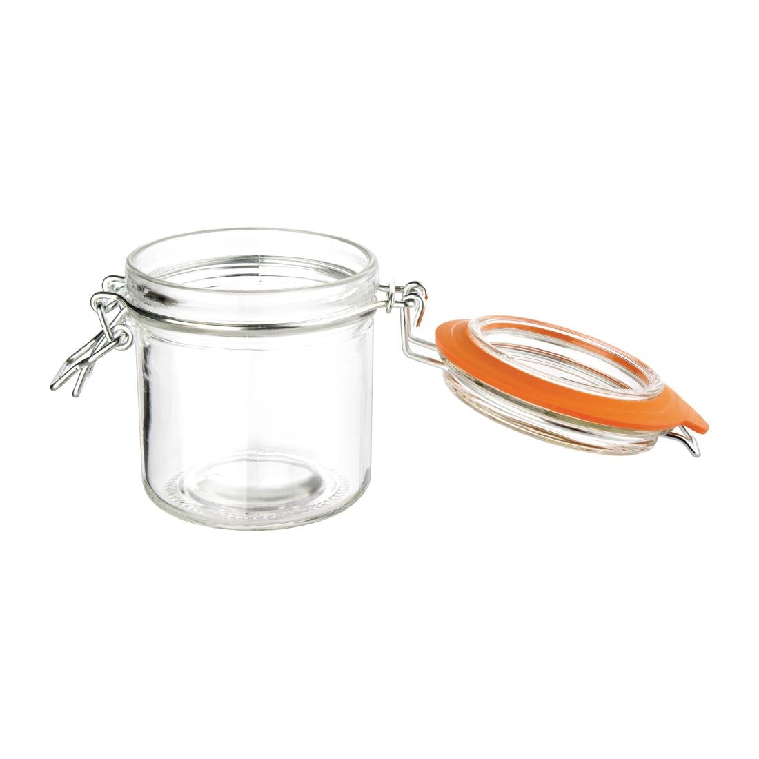 Vogue Clip Top Preserve Jars 285ml (Pack of 6) - GH329