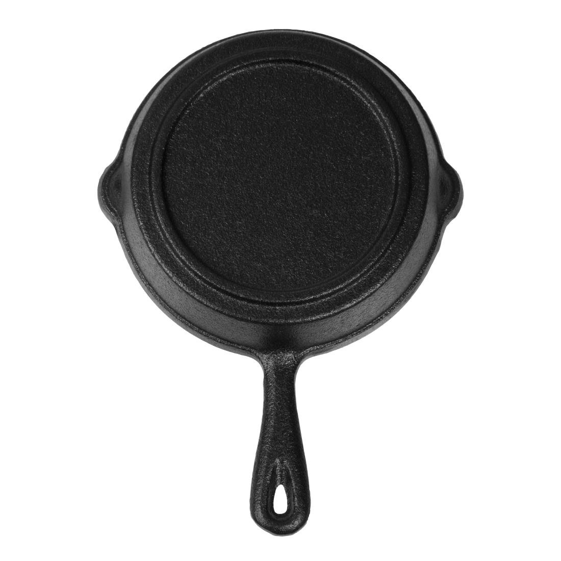 Olympia Mini Cast Iron Round Pan 115mm - GJ553