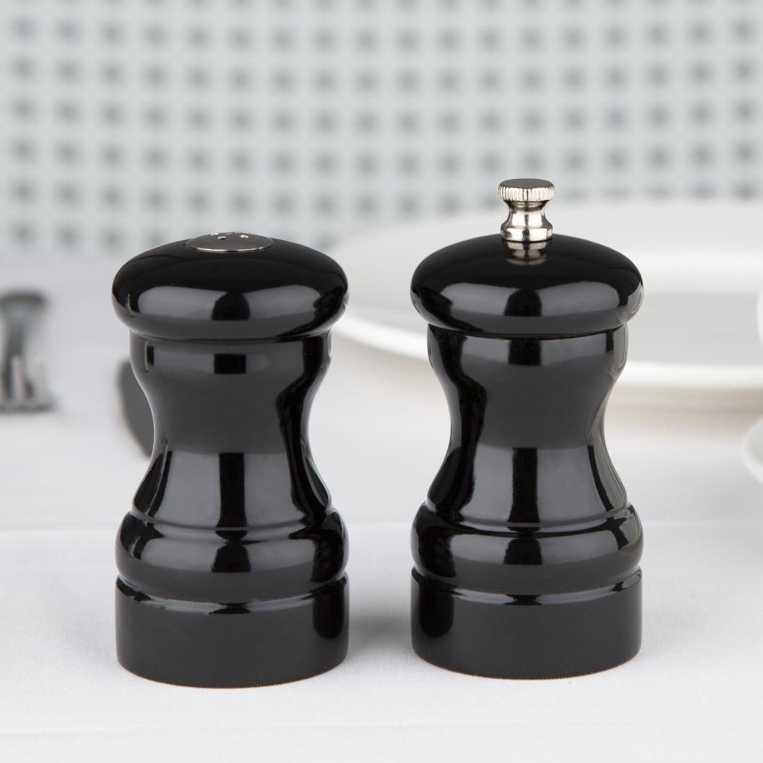 Olympia Salt and Pepper Set Black - GL087