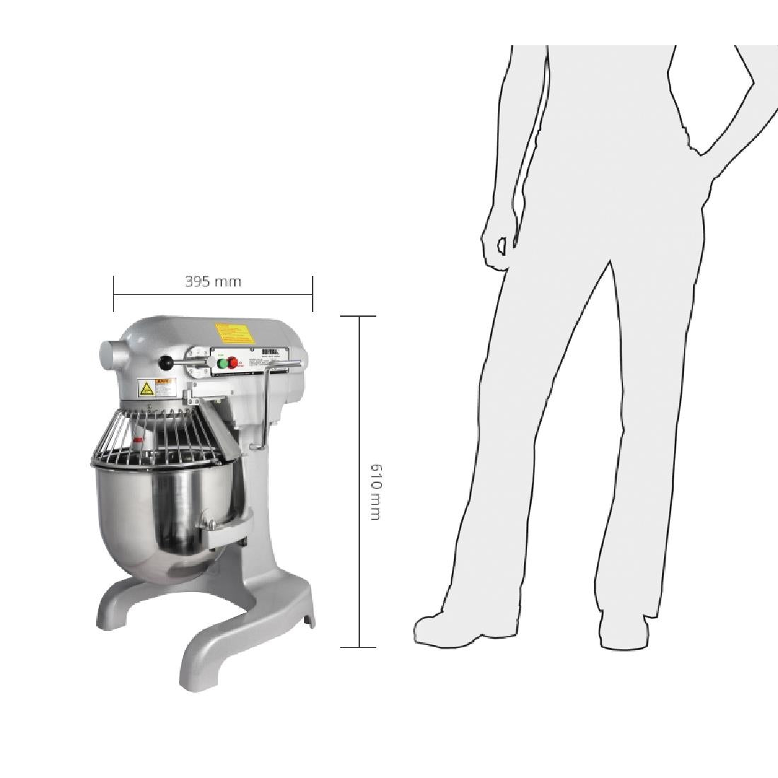 Apuro Planetary Mixer 9Ltr - GL190-A