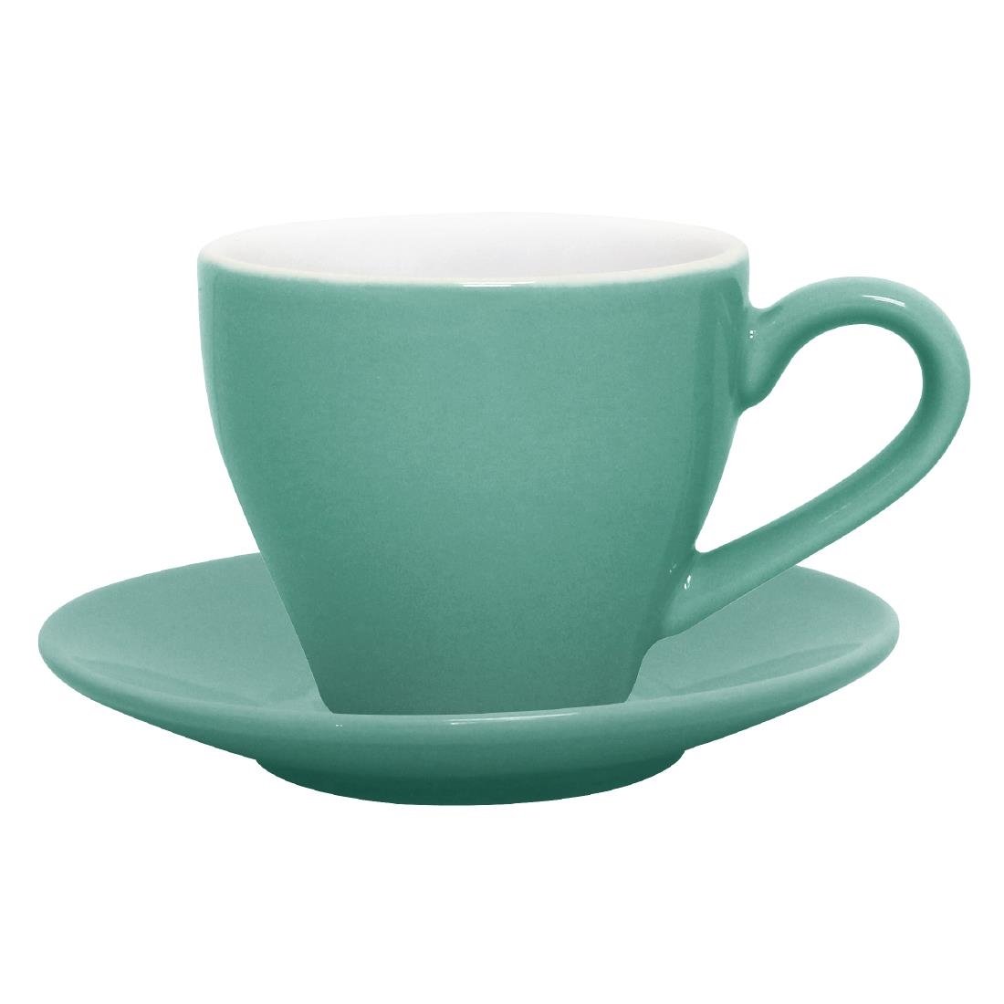 Olympia Cafe Espresso Saucer Aqua (Box 12) - GL463