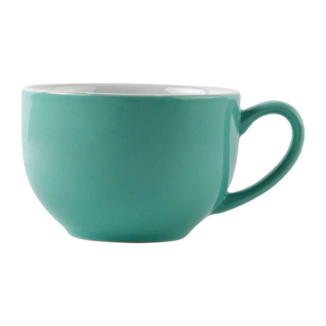 Olympia Cafe Cappuccino Cup Aqua - 340ml (Box 12) - GL461